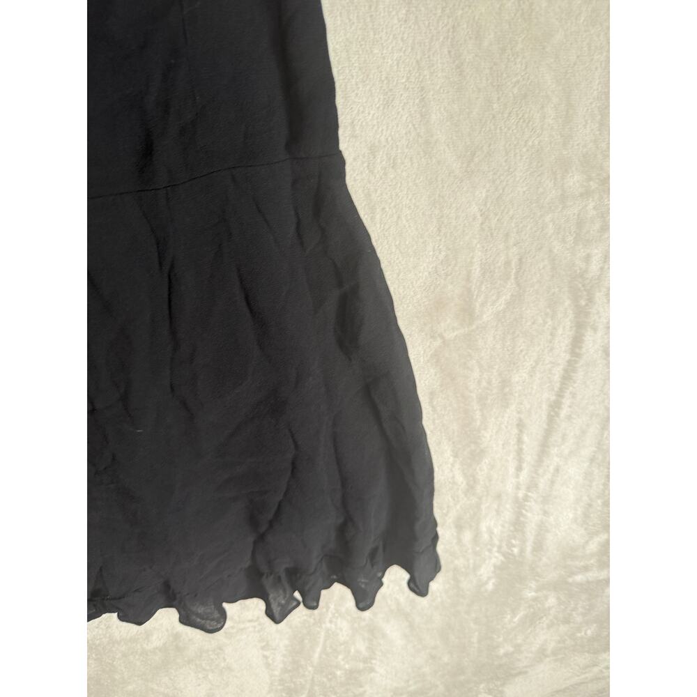 Reformation Christine Sweetheart Tie Ruffle Mini Dress Coquette 6 - Picture 3 of 6